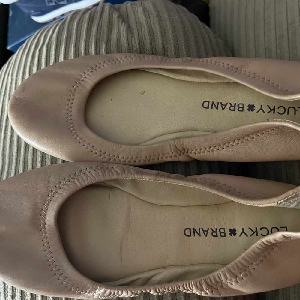 Barely Worn Emmie Lucky Brand travel flats